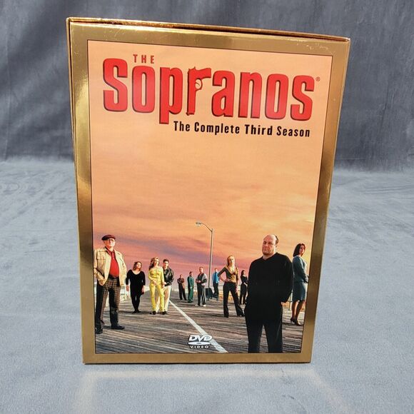 HBO The Sopranos Complete Boxed Set Seasons 1, 2 And 3 Dvd - Picture 14 of 16